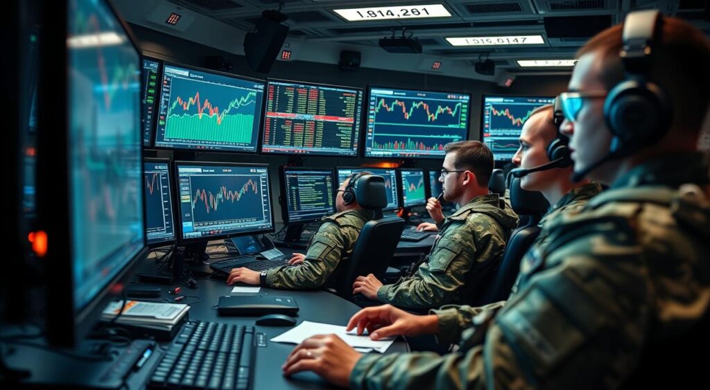 military stock trading